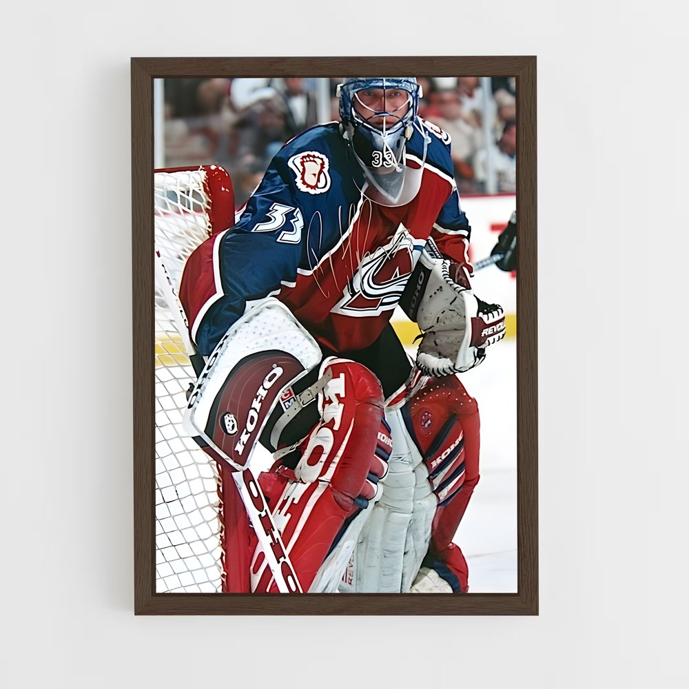 Poster Gardien Rouge – affiche Hockey sur glace (vue 5)